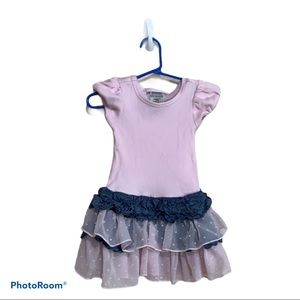 Bonnie baby girls 24 month pink skirt dress